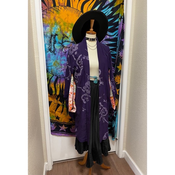 🌈 Gorgeous patchwork art kimono - Picture 12 of 12